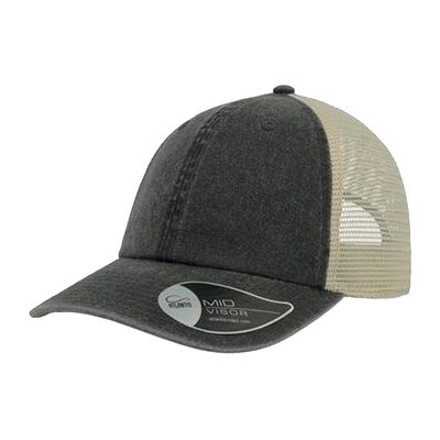 Atlantis Modèle UTAB444 - Casquette Unisexe Noire Atlantis Modèle UTAB444 - Casquette Unisexe Noire