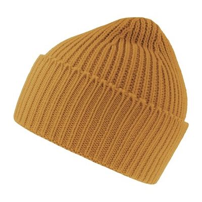 Atlantis Moutarde Unisexe Adulte Chêne Tricot Gros Bonnet - Bonnet Atlantis Moutarde Unisexe Adulte Chêne Tricot Gros Bonnet - Bonnet
