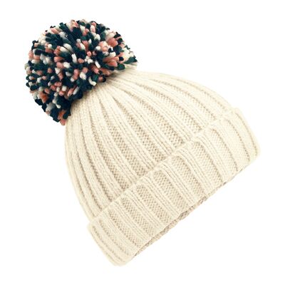 Bonnet Hygge Unisexe pour Adultes - Blanc Cassé - Poids Lourds Bonnet Hygge Unisexe pour Adultes - Blanc Cassé - Poids Lourds