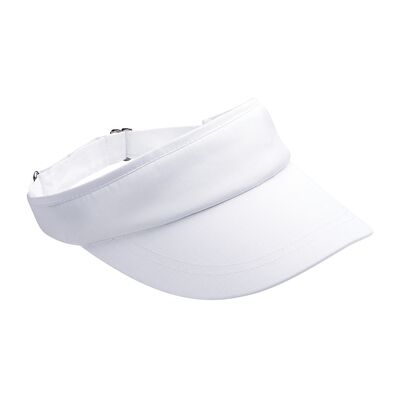 Beechfield Visor Sportif Unisexe - Chapeau - Blanc Beechfield Visor Sportif Unisexe - Chapeau - Blanc