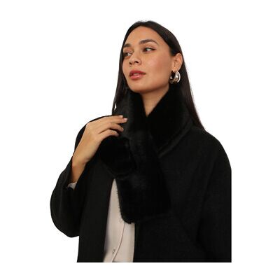 Echarpe La Modeuse Foulards, écharpes pour femme - Noir - Noir Unique Dames Echarpe La Modeuse Foulards, écharpes pour femme - Noir - Noir Unique Dames