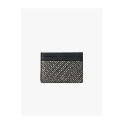 Portefeuille BOSS Porte-cartes noir Noir Unique Heren Portefeuille BOSS Porte-cartes noir Noir Unique Heren