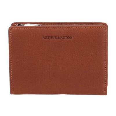 Arthur & Aston Portefeuille Arthur & Aston Porte Cartes Mixte, Homme, Femme Cognac Marron Unique Heren Arthur & Aston Portefeuille Arthur & Aston Porte Cartes Mixte, Homme, Femme Cognac Marron Unique Heren