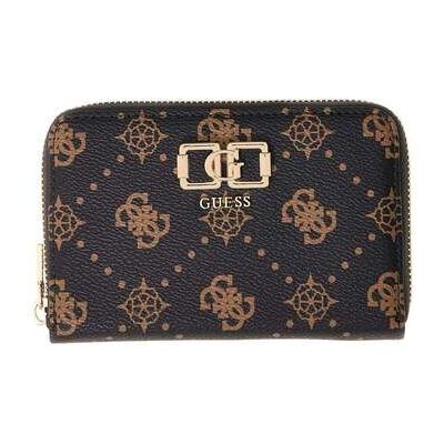 Portefeuille Guess Emelie Marron Unique Dames Portefeuille Guess Emelie Marron Unique Dames