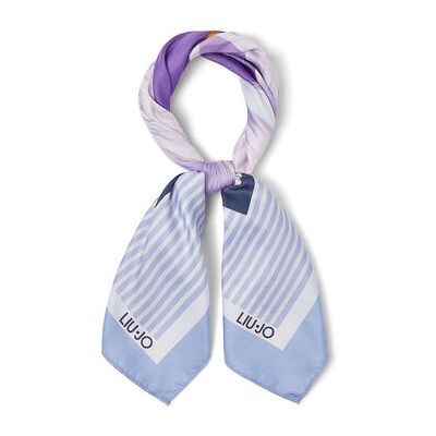 Echarpe Liu Jo Foulard à fleurs Violet Unique Dames Echarpe Liu Jo Foulard à fleurs Violet Unique Dames