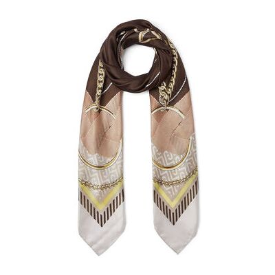 Echarpe Liu Jo Foulard à rubans Beige Unique Dames Echarpe Liu Jo Foulard à rubans Beige Unique Dames
