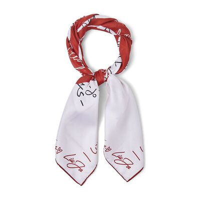 Echarpe Liu Jo Foulard avec imprimé coeur Rouge Unique Dames Echarpe Liu Jo Foulard avec imprimé coeur Rouge Unique Dames