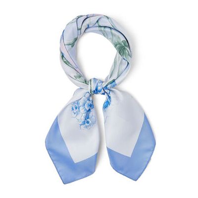Echarpe Liu Jo Petit foulard à fleurs Bleu Unique Dames Echarpe Liu Jo Petit foulard à fleurs Bleu Unique Dames