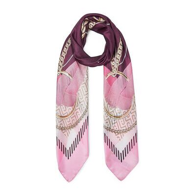Echarpe Liu Jo Foulard à rubans Rose Unique Dames Echarpe Liu Jo Foulard à rubans Rose Unique Dames