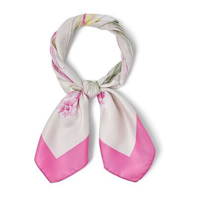 Echarpe Liu Jo Petit foulard à fleurs Rose Unique Dames Echarpe Liu Jo Petit foulard à fleurs Rose Unique Dames