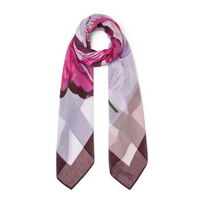 Echarpe Liu Jo Grand foulard color-block Marron Unique Dames Echarpe Liu Jo Grand foulard color-block Marron Unique Dames