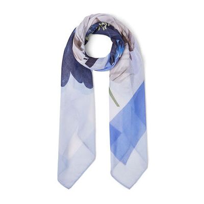 Echarpe Liu Jo Grand foulard color-block Bleu Unique Dames Echarpe Liu Jo Grand foulard color-block Bleu Unique Dames