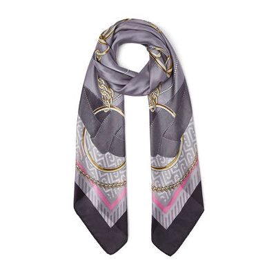 Echarpe Liu Jo Foulard à rubans Noir Unique Dames Echarpe Liu Jo Foulard à rubans Noir Unique Dames