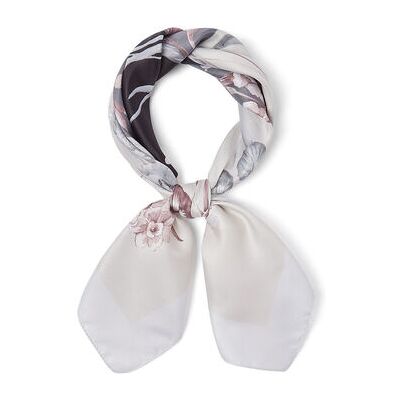 Echarpe Liu Jo Petit foulard à fleurs Noir Unique Dames Echarpe Liu Jo Petit foulard à fleurs Noir Unique Dames