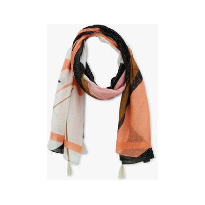 Echarpe Lollipops Foulard rectangulaire corail Perle Rose Unique Dames Echarpe Lollipops Foulard rectangulaire corail Perle Rose Unique Dames