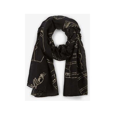 Echarpe Lollipops Foulard rectangulaire noir Stefana Noir Unique Dames Echarpe Lollipops Foulard rectangulaire noir Stefana Noir Unique Dames