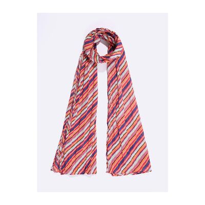 Echarpe La Fiancee Du Mekong Foulard imprimé voile de coton bio LAVANDI Multicolore Unique Dames Echarpe La Fiancee Du Mekong Foulard imprimé voile de coton bio LAVANDI Multicolore Unique Dames