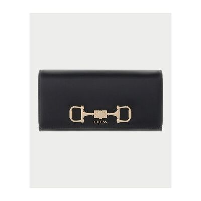 Portefeuille Guess Portefeuille Janie femme avec détails métalliques Noir Unique Dames Portefeuille Guess Portefeuille Janie femme avec détails métalliques Noir Unique Dames