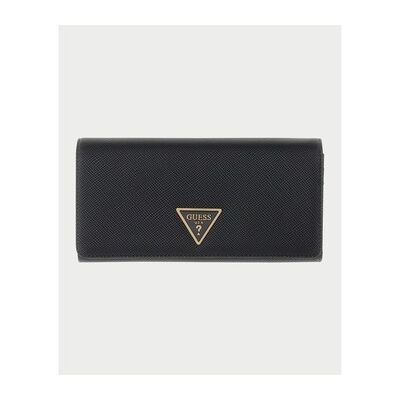 Portefeuille Guess Portefeuille femme avec logo Noir Unique Dames Portefeuille Guess Portefeuille femme avec logo Noir Unique Dames