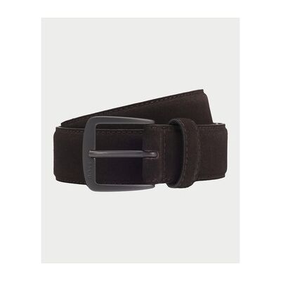 Ceinture BOSS Ceinture Syhr homme en daim Marron 95 Heren Ceinture BOSS Ceinture Syhr homme en daim Marron 95 Heren