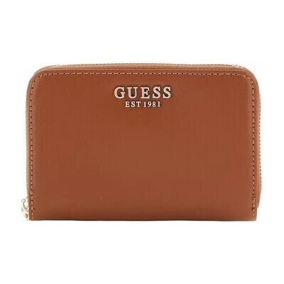 Portefeuille Guess Portefeuille LAUREL SLG MEDIUM ZIP AROUND Marron Unique Dames Portefeuille Guess Portefeuille LAUREL SLG MEDIUM ZIP AROUND Marron Unique Dames