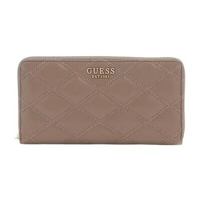 Portefeuille Guess SWQG96 32163 Beige Unique Dames Portefeuille Guess SWQG96 32163 Beige Unique Dames