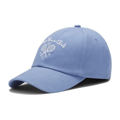 Casquette BOSS Casquette en serge de coton avec illustrations de tennis BOS Bleu Unique Heren Casquette BOSS Casquette en serge de coton avec illustrations de tennis BOS Bleu Unique Heren