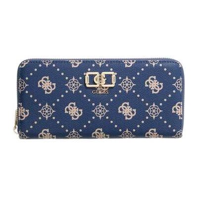 Portefeuille Guess Compagnon Emelie Logo Slg Med Navy Logo Bleu Unique Dames Portefeuille Guess Compagnon Emelie Logo Slg Med Navy Logo Bleu Unique Dames