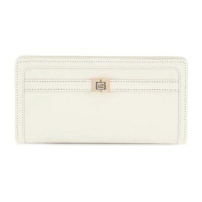 Portefeuille Guess Elite Blanc Unique Dames Portefeuille Guess Elite Blanc Unique Dames