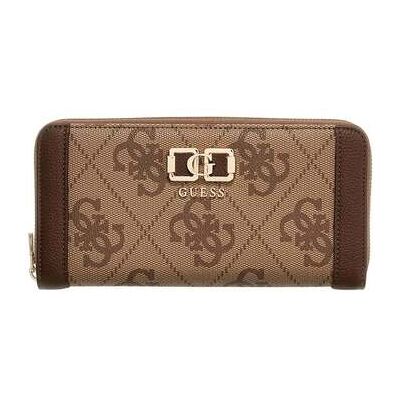 Portefeuille Guess Compagnon Karnilla Logo Slg Lr Latte Logo/Brown Marron Unique Dames Portefeuille Guess Compagnon Karnilla Logo Slg Lr Latte Logo/Brown Marron Unique Dames