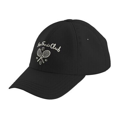Casquette BOSS Casquette en serge de coton avec illustrations de tennis Lac Noir Unique Heren Casquette BOSS Casquette en serge de coton avec illustrations de tennis Lac Noir Unique Heren