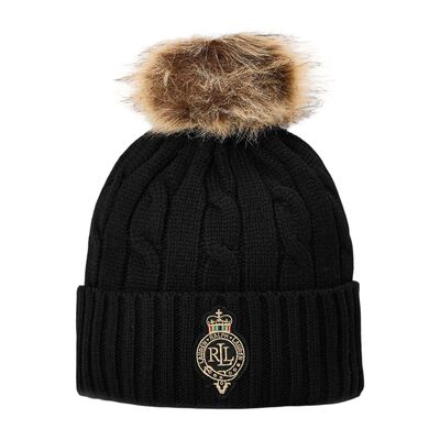 Bonnet Ralph Lauren GT13080 Noir Unique Dames Bonnet Ralph Lauren GT13080 Noir Unique Dames