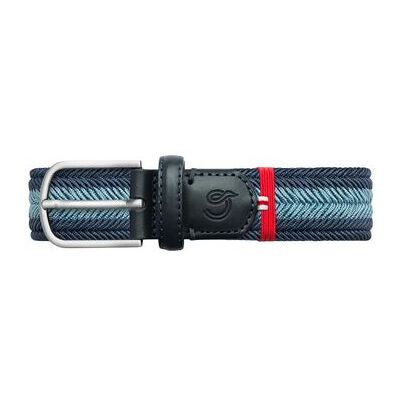 Ceinture La Boucle SHEFFIELD CHEVRON CINTURA Bleu 95,105,115 Heren Ceinture La Boucle SHEFFIELD CHEVRON CINTURA Bleu 95,105,115 Heren