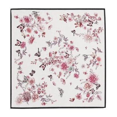 Echarpe I Am Foulard Fantasia Floreale FOULARD Blanc Unique Dames Echarpe I Am Foulard Fantasia Floreale FOULARD Blanc Unique Dames