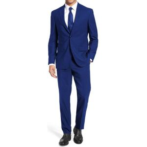 Costumes Kebello Costume Fil à Fil H, Bleu Bleu FR 46,FR 48,FR 50,FR 52,FR 54,FR 56 Heren Costumes Kebello Costume Fil à Fil H, Bleu Bleu FR 46,FR 48,FR 50,FR 52,FR 54,FR 56 Heren