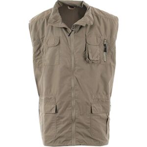 Gilet de chasse Enzo Marron à multiples poches - Gilet de chasse Gilet de chasse Enzo Marron à multiples poches - Gilet de chasse