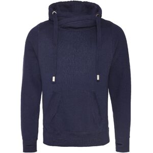 AWDis Oxford Navy Cross Neck Hoodie - Hoodie AWDis Oxford Navy Cross Neck Hoodie - Hoodie