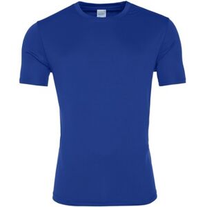 AWDis Just Cool T-Shirt Homme Lisse à Manches Courtes - Bleu Royal - T-Shirt AWDis Just Cool T-Shirt Homme Lisse à Manches Courtes - Bleu Royal - T-Shirt