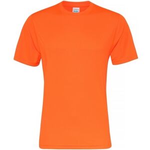 AWDis Just Cool T-Shirt Homme Orange Électrique 2XL AWDis Just Cool T-Shirt Homme Orange Électrique 2XL