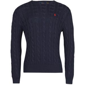 Pull Polo Ralph Lauren PULL COL ROND EN MAILLE TORSADEE Bleu EU XXL,EU M,EU L,EU XL Heren Pull Polo Ralph Lauren PULL COL ROND EN MAILLE TORSADEE Bleu EU XXL,EU M,EU L,EU XL Heren