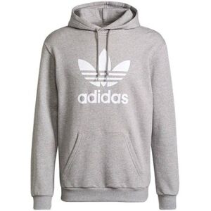 Sweatshirts à capuche adidas Adicolor Classic Trefoil Hoodie Gris EU XXL,EU XL Heren Sweatshirts à capuche adidas Adicolor Classic Trefoil Hoodie Gris EU XXL,EU XL Heren
