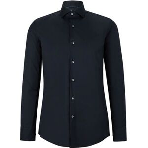 Chemise BOSS Chemise Noir Hank Noir FR 38,EU 41 Heren Chemise BOSS Chemise Noir Hank Noir FR 38,EU 41 Heren