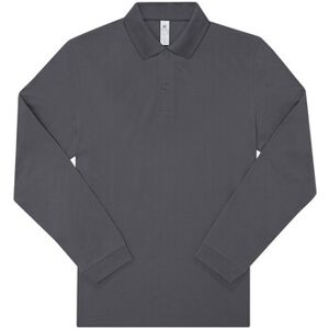 B&C Polo à Manches Longues pour Hommes - Polo à Manches Longues B&C Polo à Manches Longues pour Hommes - Polo à Manches Longues