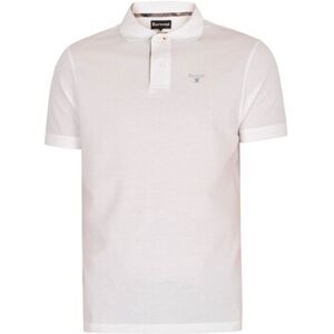 Polo Barbour Polo en piqué tartan Blanc EU XXL,EU S,EU XL,EU 3XL Heren Polo Barbour Polo en piqué tartan Blanc EU XXL,EU S,EU XL,EU 3XL Heren