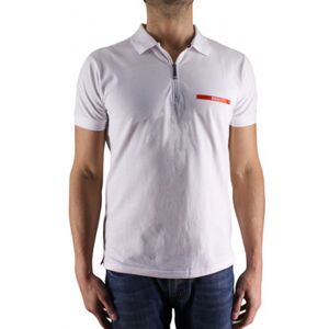 Polo Billtornade Zip Blanc EU XXL,EU S,EU XL Heren Polo Billtornade Zip Blanc EU XXL,EU S,EU XL Heren