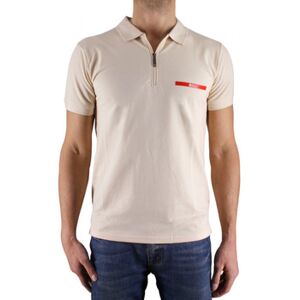 Polo Billtornade Zip Beige EU XXL,EU M,EU L Heren Polo Billtornade Zip Beige EU XXL,EU M,EU L Heren