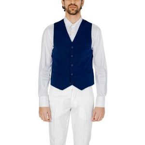 Only & Sons Gilet Only & Sons Onseve 0071 22027383 Bleu IT 48,IT 52 Heren Only & Sons Gilet Only & Sons Onseve 0071 22027383 Bleu IT 48,IT 52 Heren