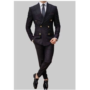 Costumes Kebello Costume croisé H, Marine Marine FR 48,FR 54,FR 56,FR 58 Heren Costumes Kebello Costume croisé H, Marine Marine FR 48,FR 54,FR 56,FR 58 Heren