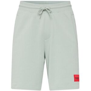 Short HUGO SHORT REGULAR FIT EN MOLLETON DE COTON VERT AVEC ÉTIQUE Vert EU S,EU L,EU XL Heren Short HUGO SHORT REGULAR FIT EN MOLLETON DE COTON VERT AVEC ÉTIQUE Vert EU S,EU L,EU XL Heren