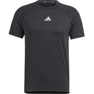 ADIDAS PERFORMANCE GYM+ TEE - T-Shirt - Noir ADIDAS PERFORMANCE GYM+ TEE - T-Shirt - Noir